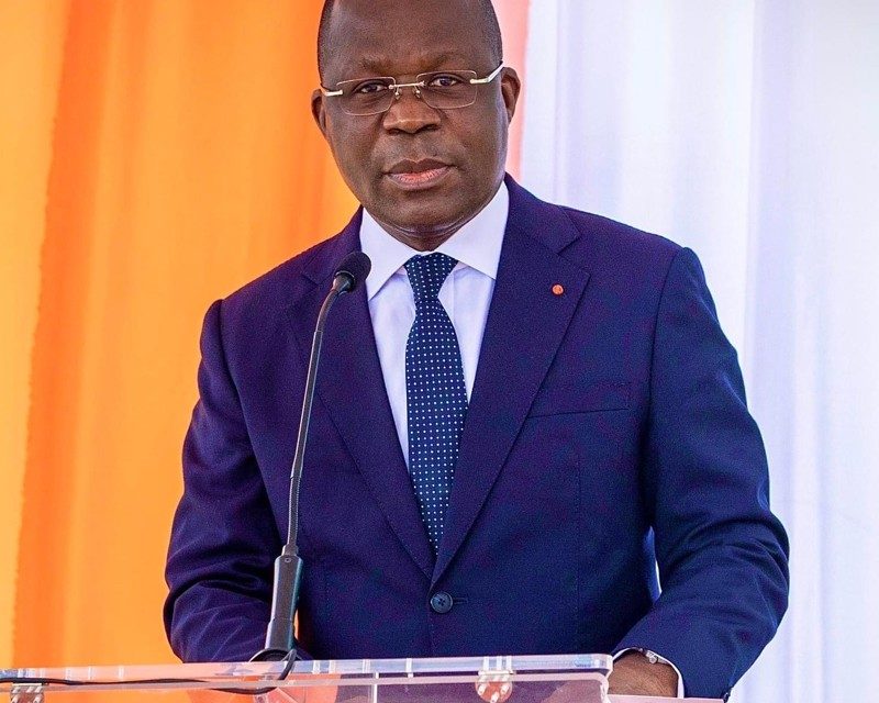 Ministre de la Santé, de l’Hygiène publique et de la Couverture maladie universelle, Pierre N’Gou Dimba